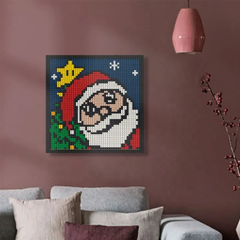 Pixel Art - Santa Claus - My Freepixel