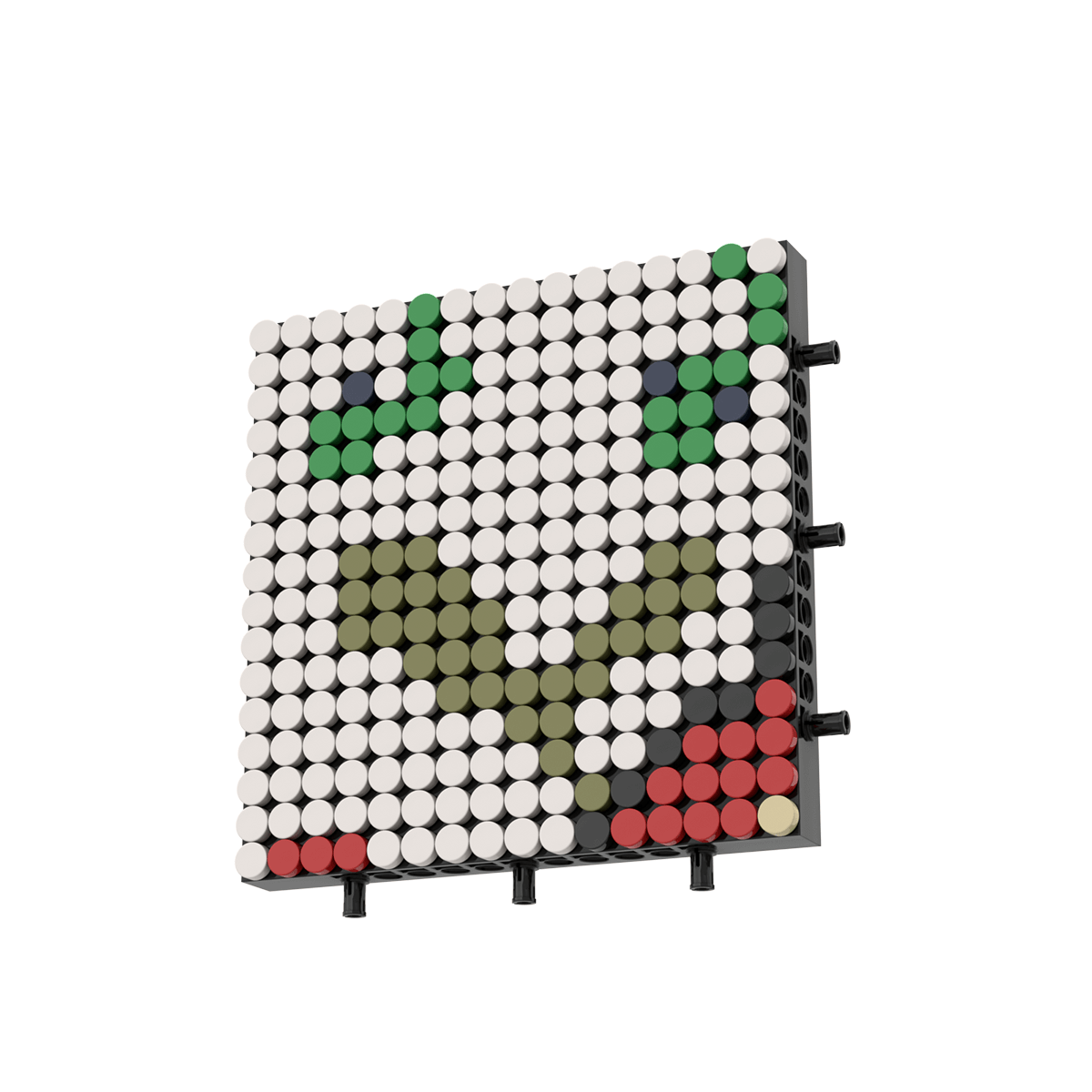 Pixel Brick Art Kits - Rainbow Dala Horse