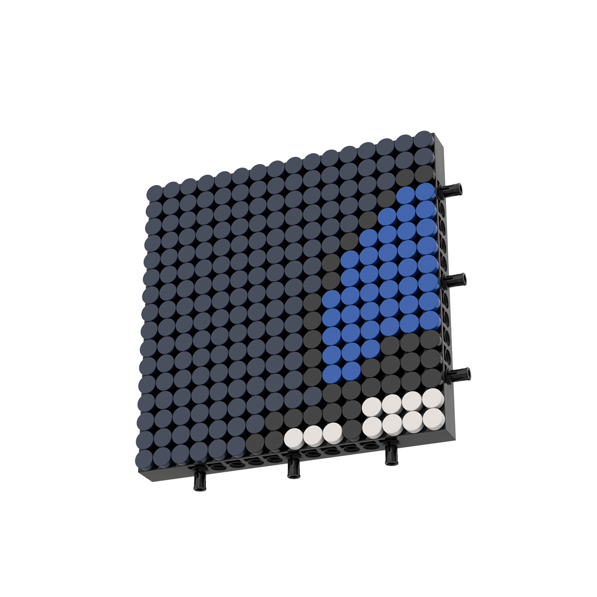 Pixel Brick Art Kit – The Chibi Donald Duck Portrait