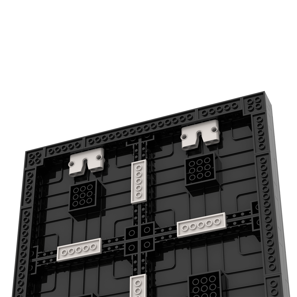 Pixel Brick Art Kit – Spooky Pumpkin