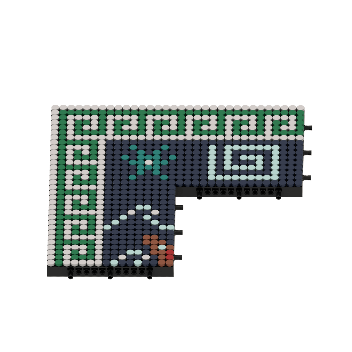 Pixel Brick Art Kit – The Odyssey