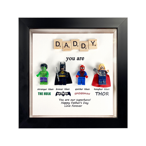 Minifigures Series - Father's Day Superhero Theme Gift