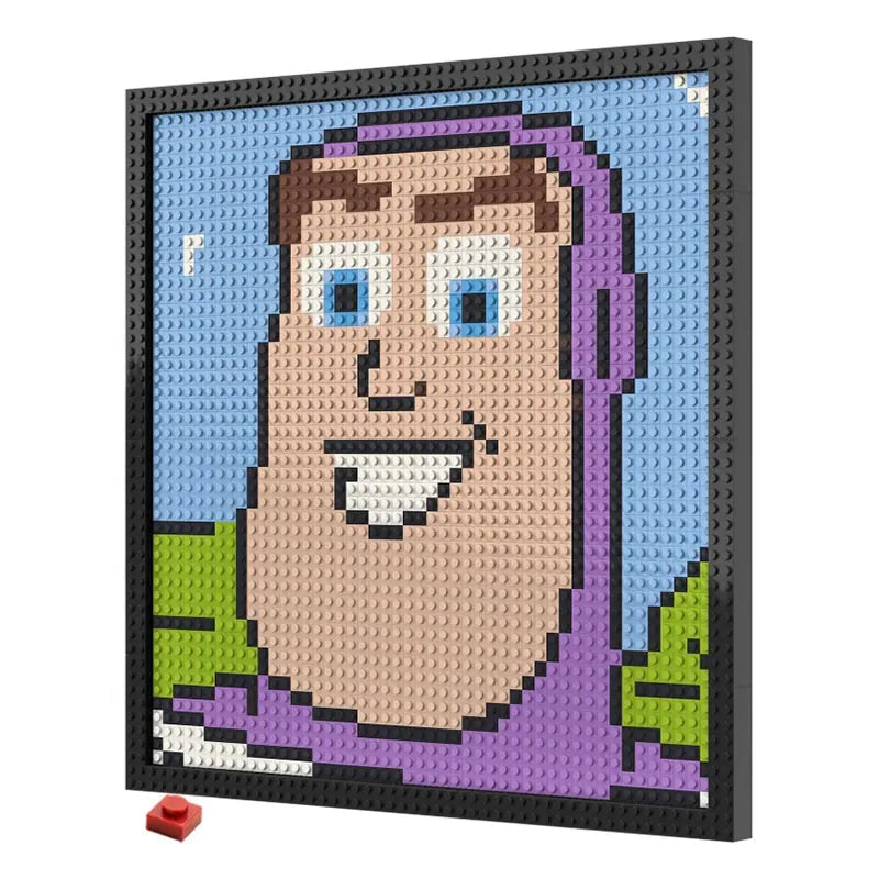 Pixel Art - Buzz Lightyear - My Freepixel