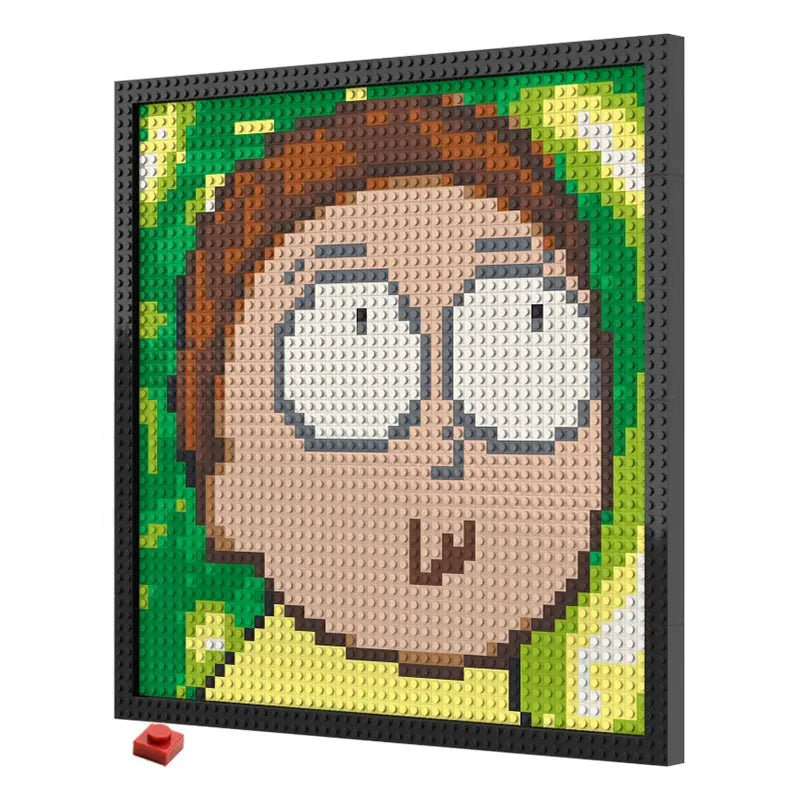 Pixel Art - Rick and Morty (Morty) - My Freepixel