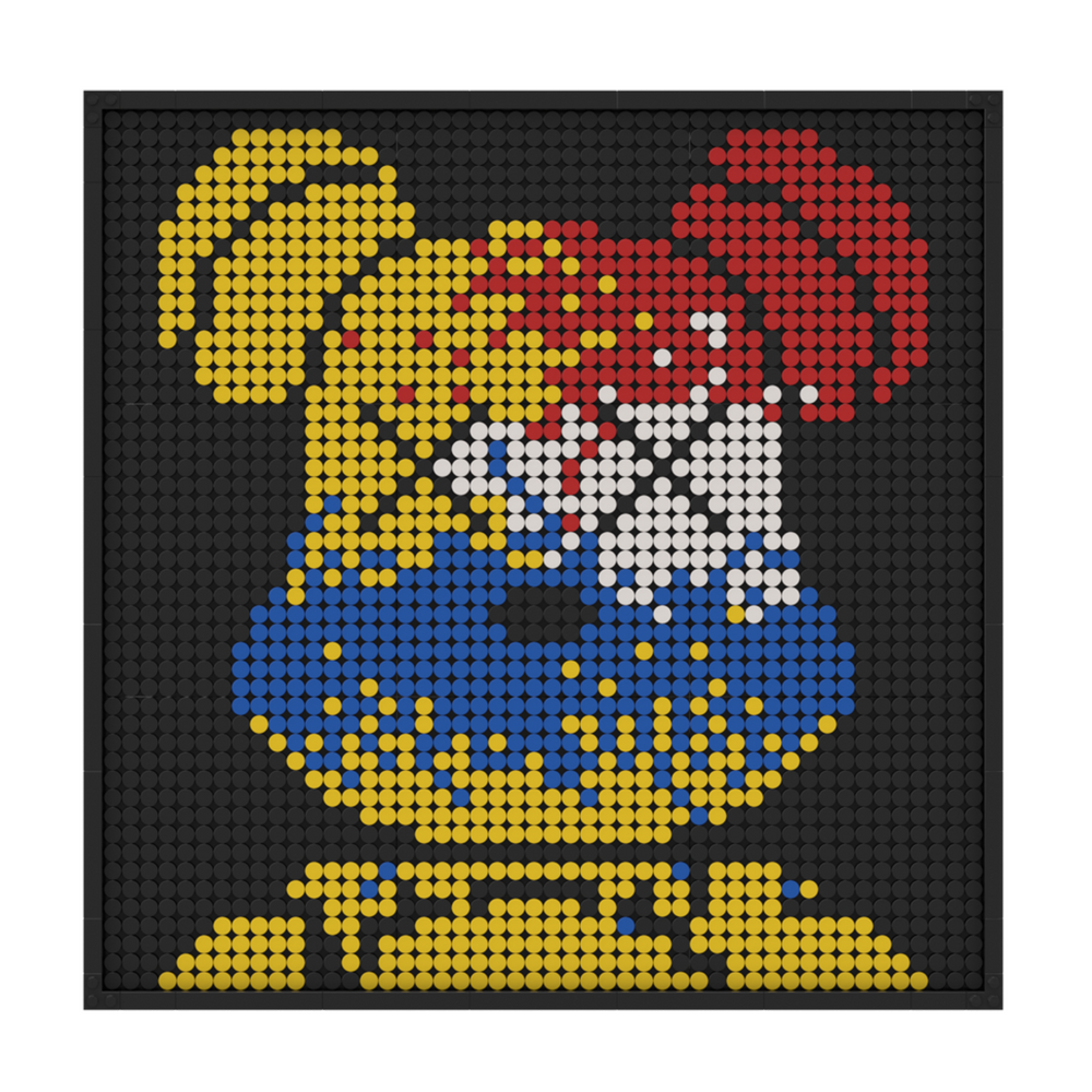 Pixel Brick Art Kit - The Bearbrick