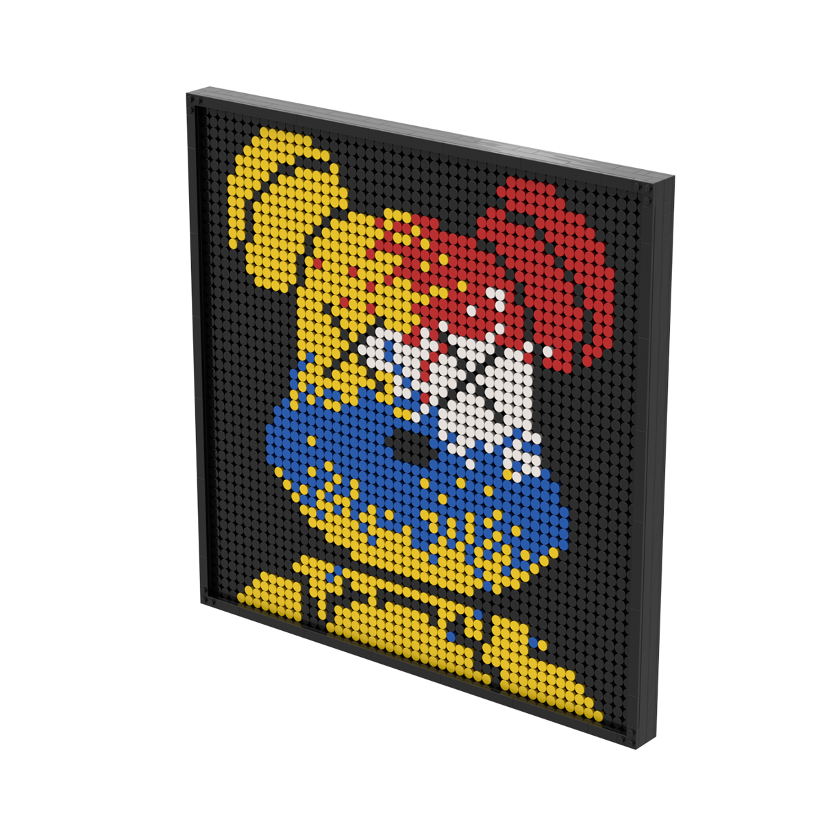 Pixel Brick Art Kit - The Bearbrick