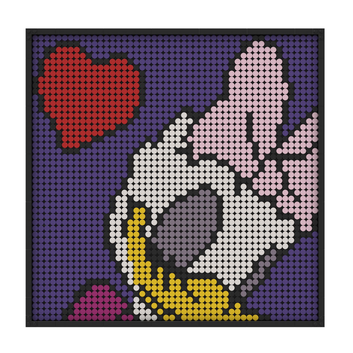 Pixel Brick Art Kit - Disney Daisy Duck