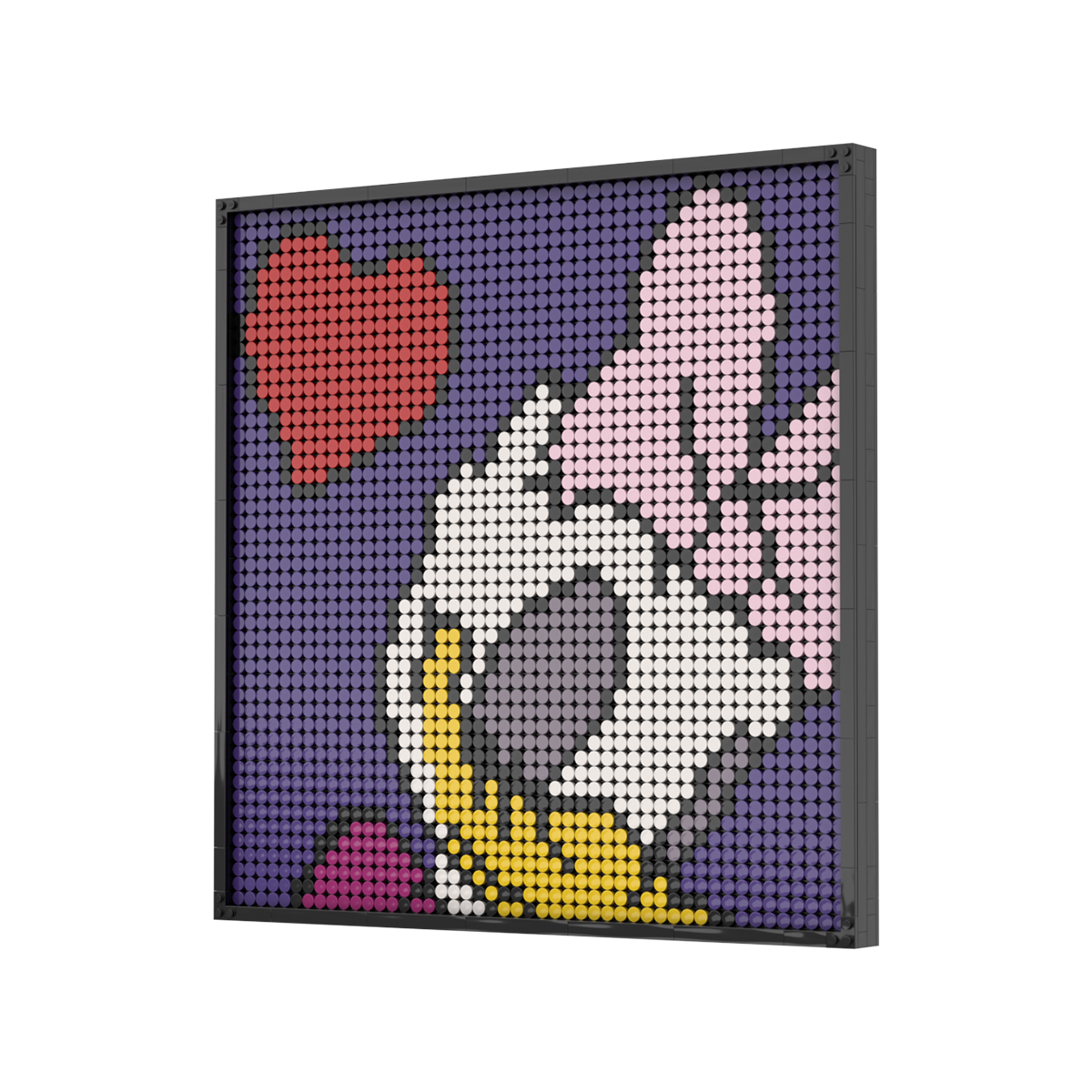 Pixel Brick Art Kit - Disney Daisy Duck