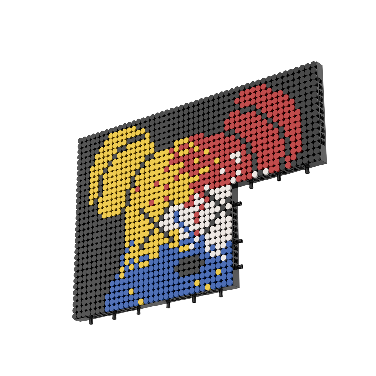 Pixel Brick Art Kit - The Bearbrick