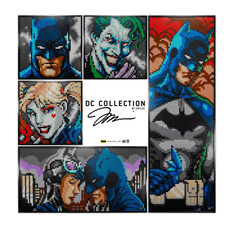 Pixel Art - Jim Lee Batmam Collection - My Freepixel