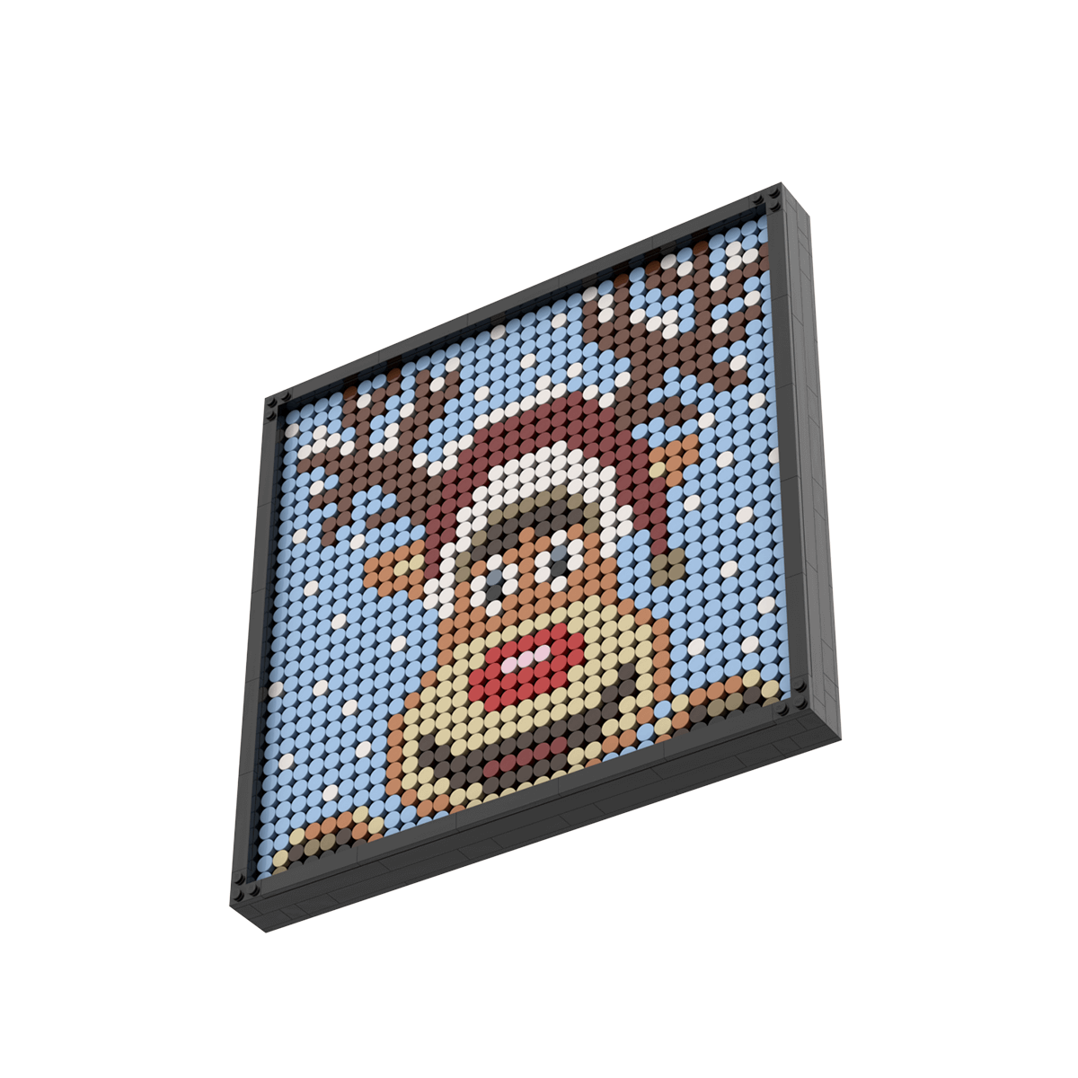 Christmas Pixel Art Kit – Rudolph the Red-Nosed Reindeer