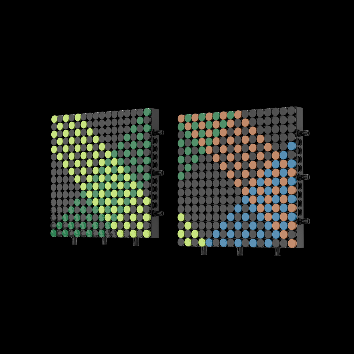 Pixel Brick Art Kit - Vivid Harmony (80x80)