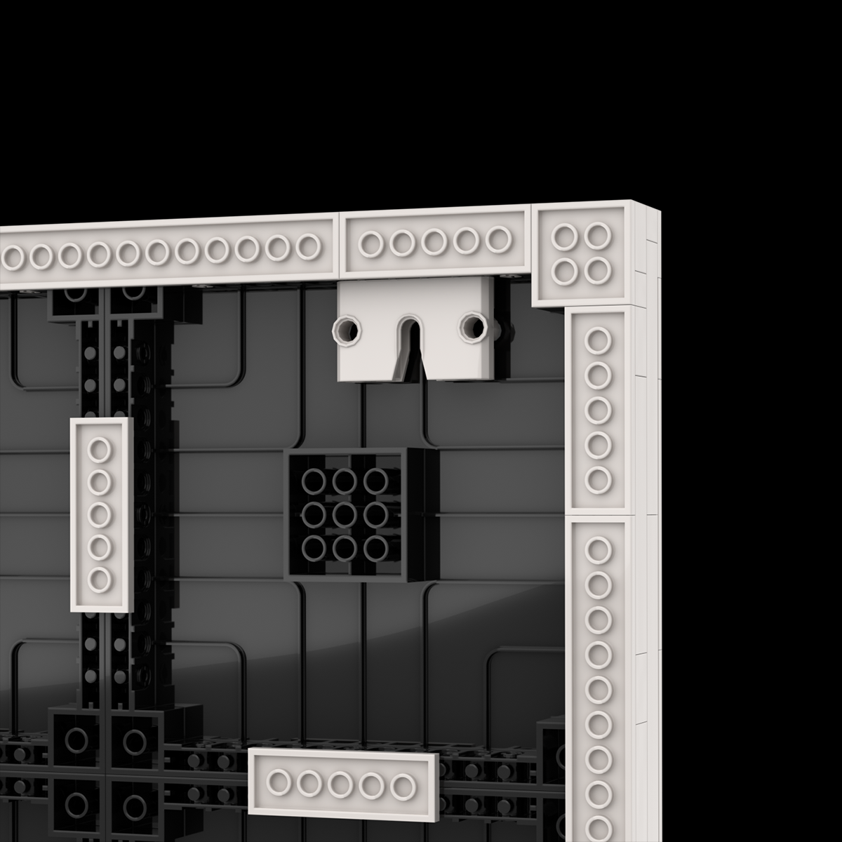 Pixel Brick Art Kit - Vivid Harmony (80x80)