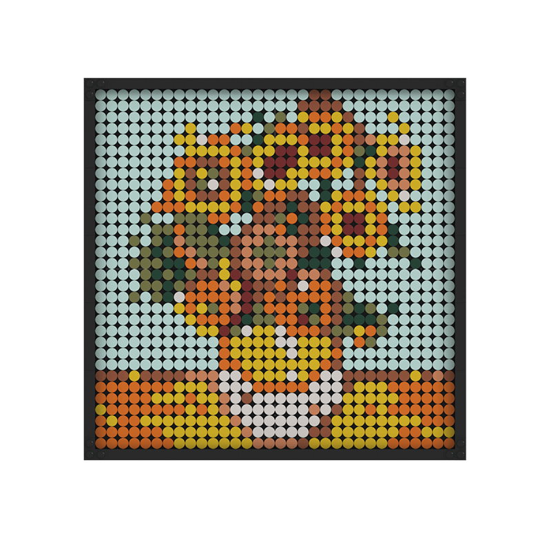 Pixel Brick Art Kit – Van Gogh’s Sunflowers (Small)