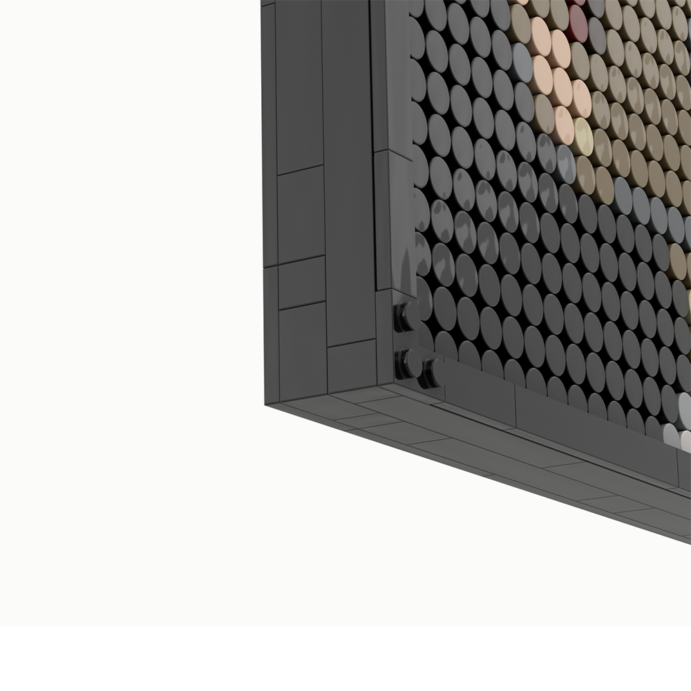 Pixel Brick Art Kit – Girl with a Pearl Earring