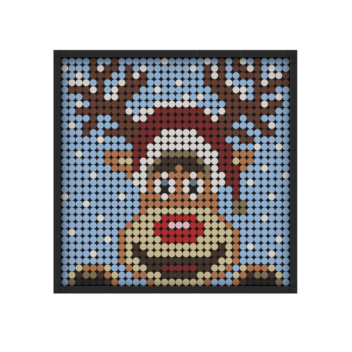 Christmas Pixel Art Kit – Rudolph the Red-Nosed Reindeer